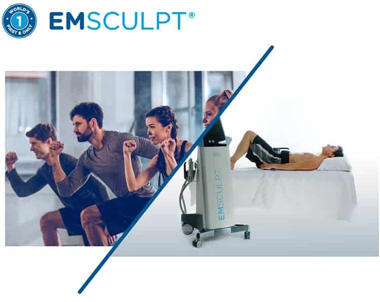 The technology behind Emsculpt (“Em” for electromagnetic energy and “sculpt” for its effects) is similar to what is used in MRI imaging